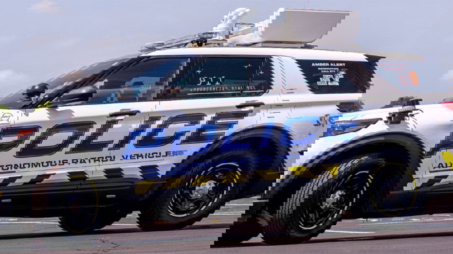 Sheriff's office tests America's first self-driving police SUV